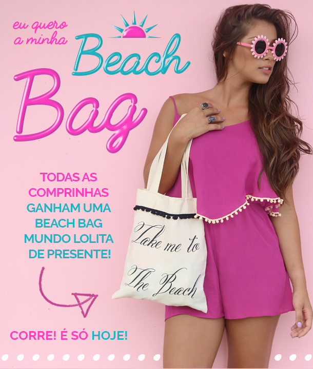 Eu quero a minha beach bag